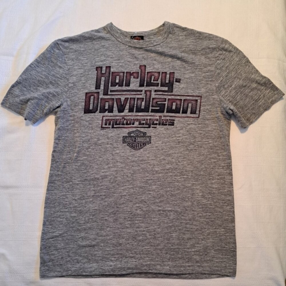 Harley-Davidson men's size Medium gray short sleeve shirt, Orlando, FL, NWOT